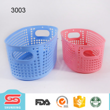 ampliamente use material plástico portátil almacenamiento misceláneas cesta de baño para la venta